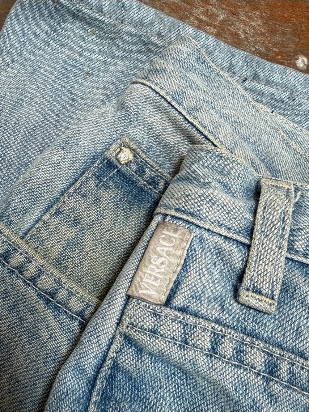 Versace Light Blue Jeans